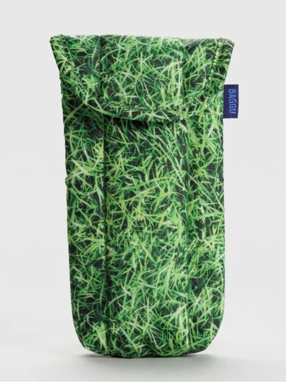 Htf Baggu Puffy Sunglasses Sleeve—Grass